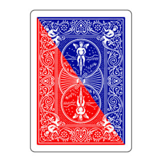 Gaff Cards Diagonal Red / Blue Back