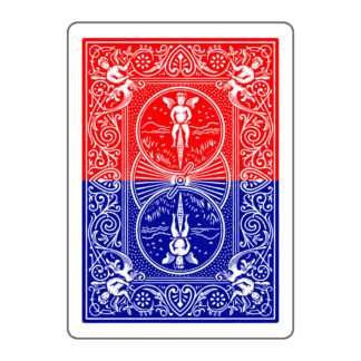 Gaff Cards Horizontal Red / Blue Back